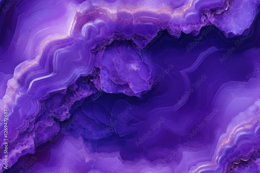 Poster seamless sugilite vibrant abstract background featuring swirling shades of purple, resembling agate 