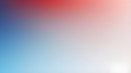 Fototapeta premium abstract soft gradient blend of red, white, and blue colorful background