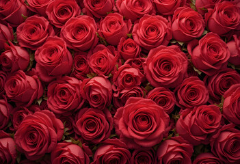 an enlarged picture of roses