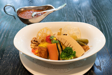 日比谷松本楼Grill & Garden Terraceの彩り野菜カレー