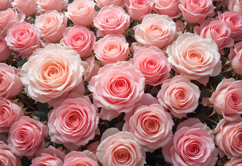 an enlarged picture of roses