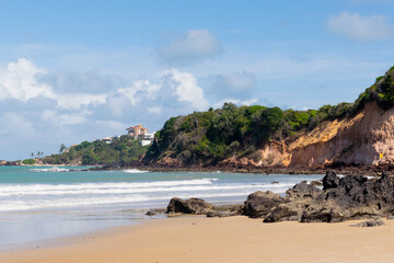 Fototapeta premium Tropical beach in Natal, Rio Grande do Norte, Brazil.