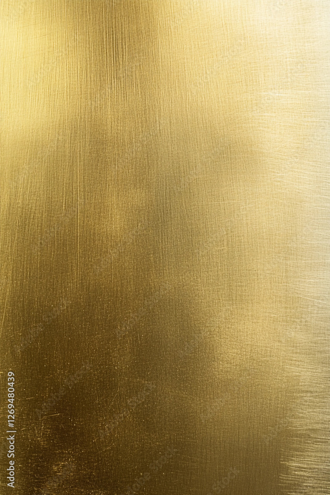 Poster textured golden surface with a soft, shimmering effect