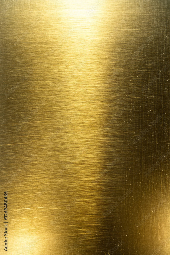 Poster textured gold surface with reflections and glimmering light