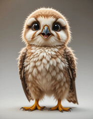 Naklejka premium Sky Predator Falcon