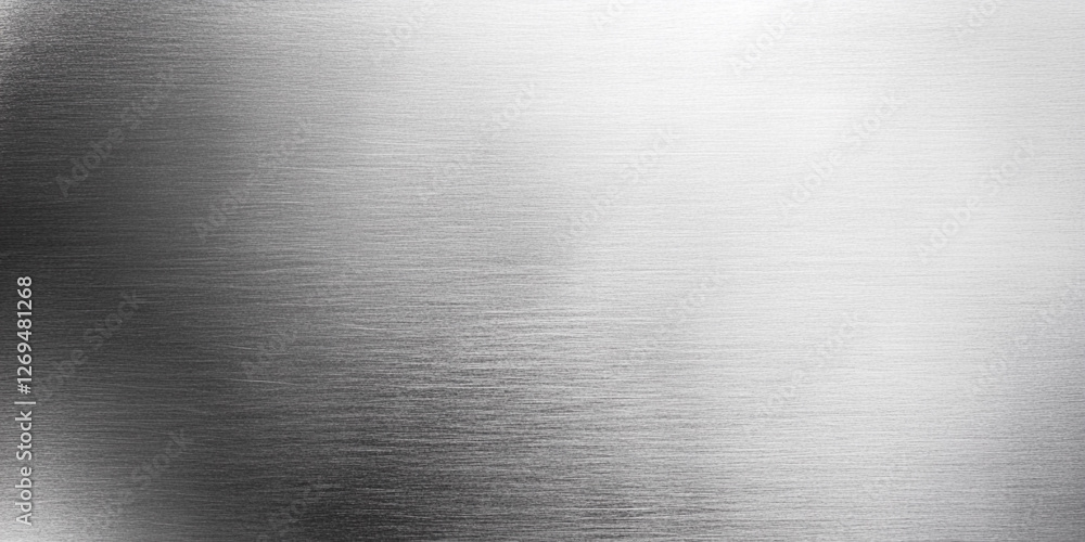 Poster reflective metal surface with subtle texture patterns