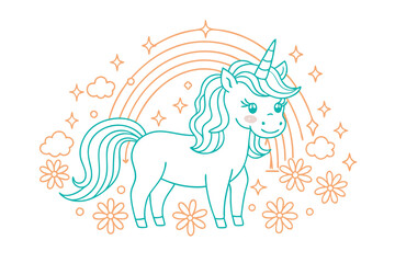 charming and whimsical  hand drowing.eps