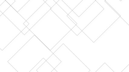 Abstract boxes background. Modern technology illustration with square mesh. Abstract seamless random geometric colorful square lines pattern on a transparent background design.