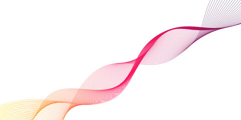 Colorful Wavy Line Art Background with Organic Flow, Dynamic Curved Wave Lines Creating Futuristic Motion Effect, Minimal Monochrome Wave Line Pattern for Modern Design, Flowing Abstract Wave Lines.