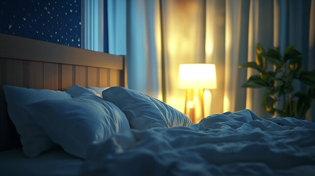 Celebrate National Napping Day with cozy scenes of rest and relaxation in a tranquil bedroom atmosphere