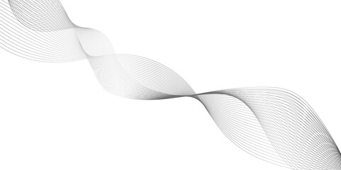 modern seamless abstract wave curve lines with flowing particles, smooth and dynamic speed wave patterns technology lines, Wavy flowing curve pattern of digital modern technology and geometry.