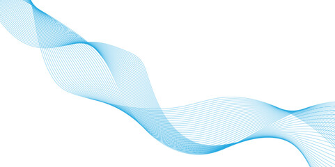 soft and pastel gradient color abstract geometric curved wave lines, modern background with lines and particles in unique style, Digital energy waves technology concept abstract geometric wave lines.