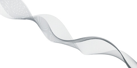 Sleek black wave lines with smooth flowing curves and subtle gradients, perfect for modern backgrounds, digital designs, branding, presentations, abstract art, and sophisticated creative projects.