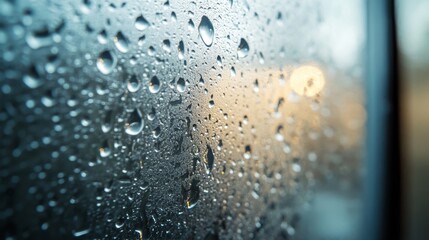 Glass of water with droplets, simplicity in everyday moments.