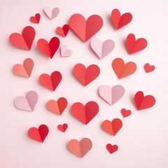 valentine hearts background