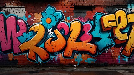 graffiti on the wall