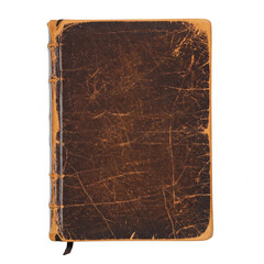 Worn leather journal