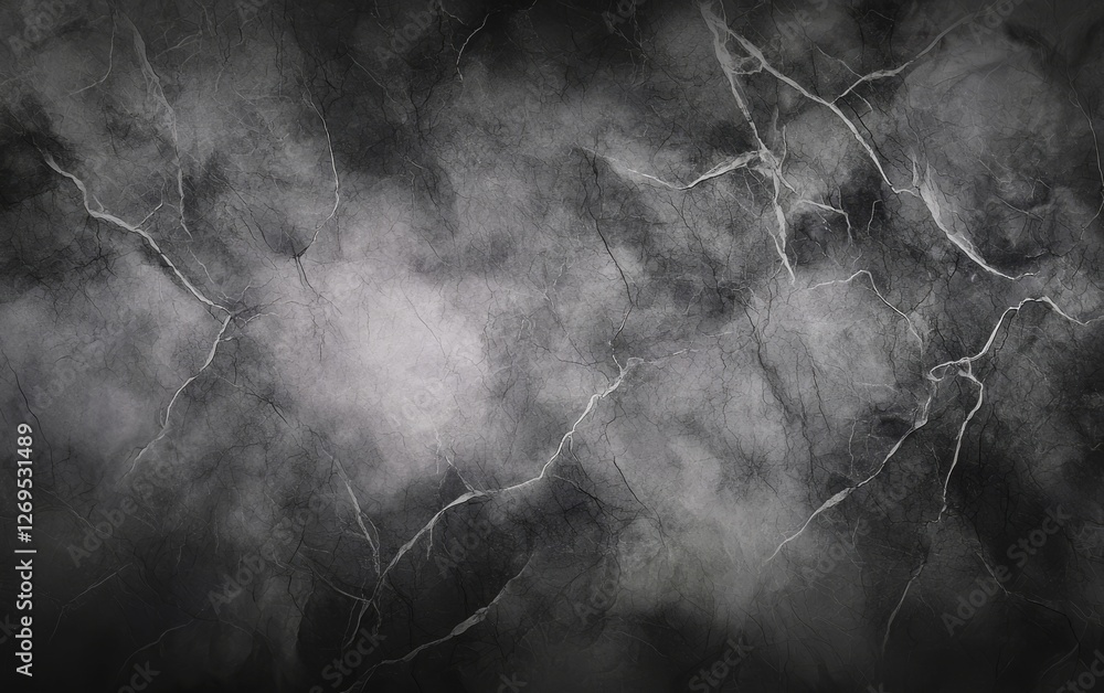 Poster dark grey abstract background with soft texture and veins for design projects and art creations