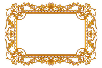 Baroque vignette with intricate decorative elements