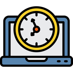 standby work on laptop