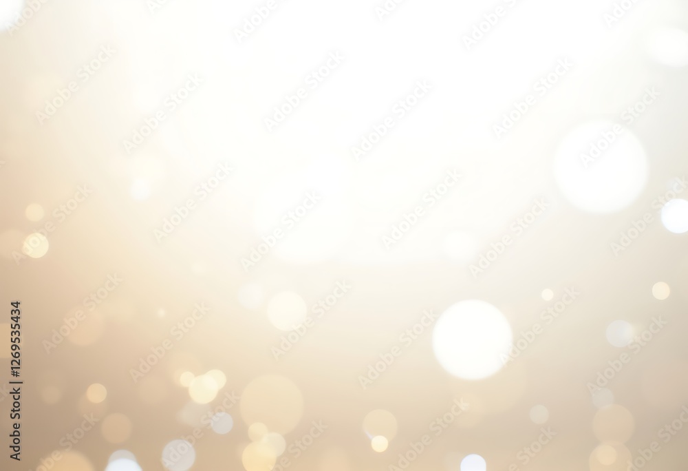Poster generative ai, ethereal cascade of light and shadow subtle golden hue