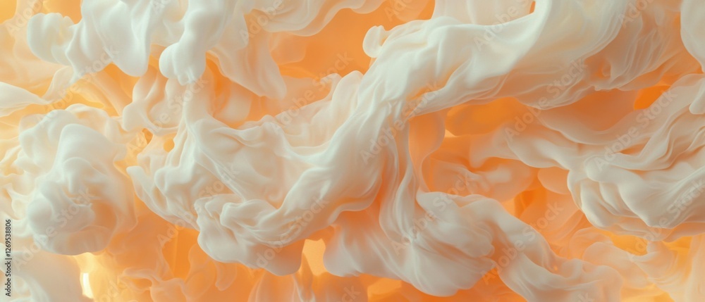 Poster dynamic cloud movement abstract digital art creative space close-up visual concept