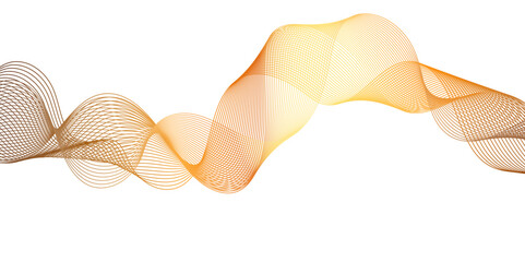 Digital future technology abstract wave lines, Abstract geometric curved wavy background with white flowing lines, soft and pastel gradient color abstract geometric curved wave lines.