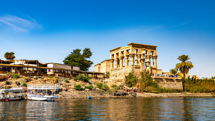 Obraz premium Auf dem Nil nach Philae und Assuan