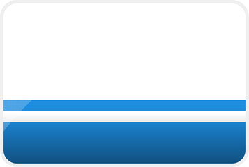 Obraz premium Flag Icon of Altai Republic Country,National Vector Flag Iconic Symbol and Colors of Altai Republic flag.