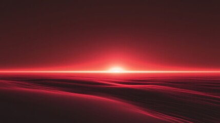 Elegant Red Gradient with Light Burst, Abstract Art, Digital Creation, Modern Design, Aesthetic Appeal