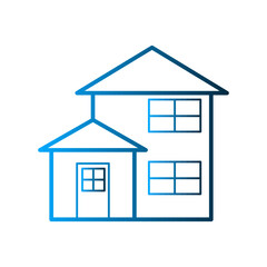 Real estate icon design template