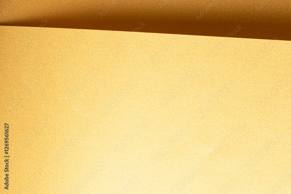 Aufkleber golden wheat paper background with a pearlescent, glossy texture and fine grain. shimmering ochre an