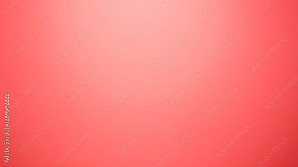 Poster a soft, gradient background featuring a warm coral hue, creating a calming and inviting atmosphere.