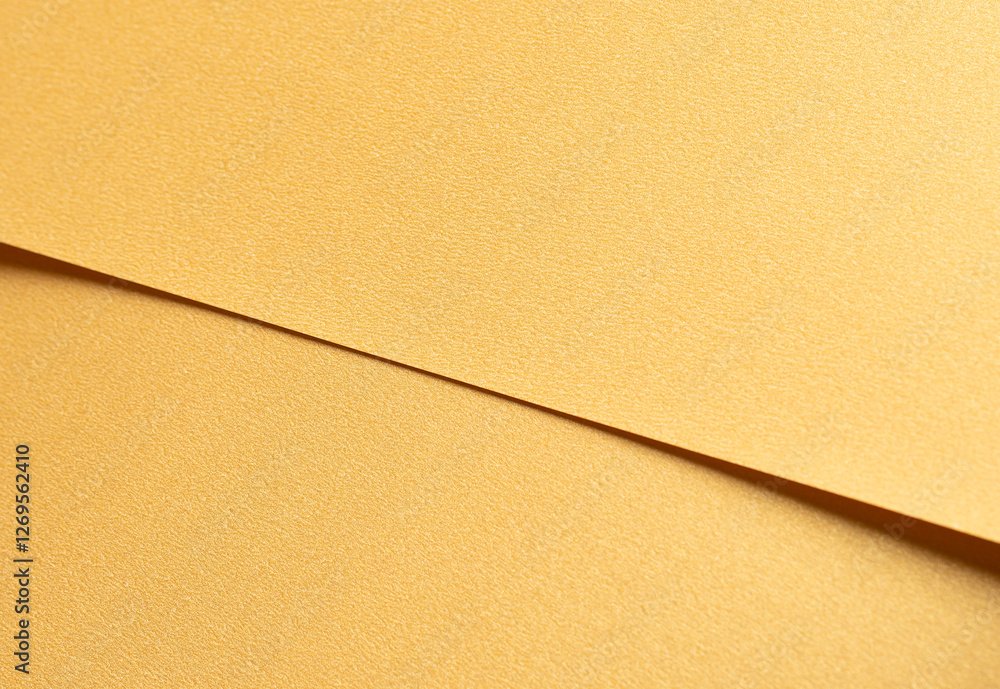 Leinwandbilder golden yellow paper background with a smooth texture and soft gradient. elegant, sophisticated, and 