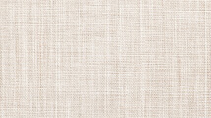 Fototapeta premium A textured fabric background in light beige tones, showcasing a natural, woven appearance that adds depth and warmth.
