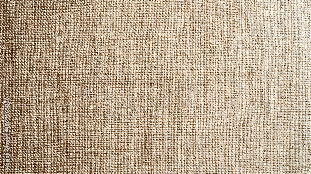 Poster a textured, neutral fabric background showcasing a subtle weave pattern, ideal for design projects a