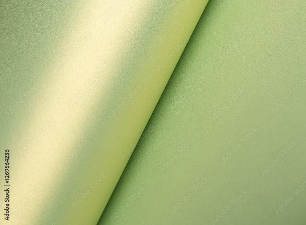 Poster pastel olive green paper background with a pearlescent, glossy texture. soft sage and moss tones cre