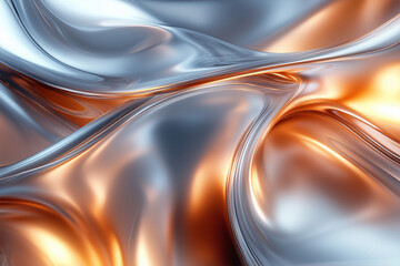 Obraz premium silver spoon on white background