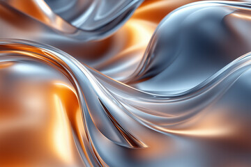 Obraz premium silver spoon on white background