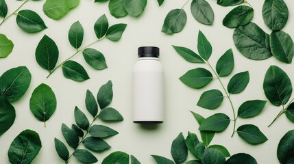 World Water Day concept. Eco Friendly Water Solutions in Creative Flat Lay Composition