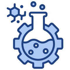 Chemical Blue Icon