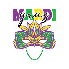 Mardi Gras, Funny Mardi Gras, New Orleans T-Shirt Design.