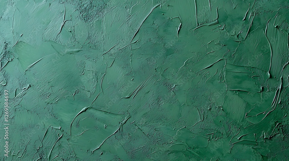 Aufkleber a textured green surface with subtle variations, creating an artistic and modern appearance.