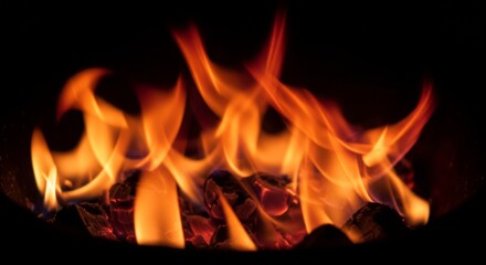 fire flames background