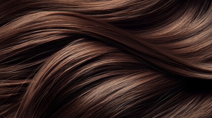 Fototapeta premium Hair colorful blonde brunette strands texture close up composition background