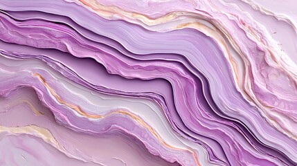 Obraz premium Abstract flowing purple textures digital art modern design artistic environment aerial view creative concept