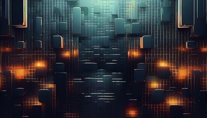 Fototapeta premium dark pixels texture futuristic
