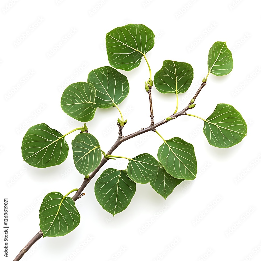Aufkleber tree isolated on white background ,tree with clipping path