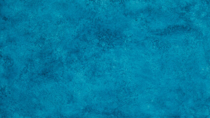 Blue azure turquoise abstract hand painted watercolor background on textured paper for textured backgrounds templates and web banner designs