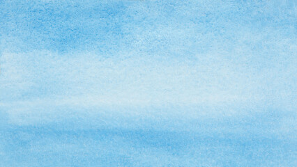 Blue azure turquoise abstract hand painted watercolor background on textured paper for textured backgrounds templates and web banner designs